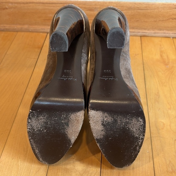 Ralph Lauren Collection Purple Label Suede Chelsea Boots Booties 39 - Picture 10 of 11